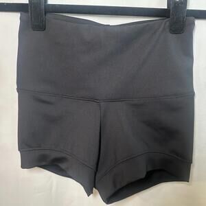 KTRNA High-Waisted Black Shorts - XS